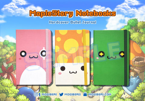 Maplestory Hardcover Bullet Journal