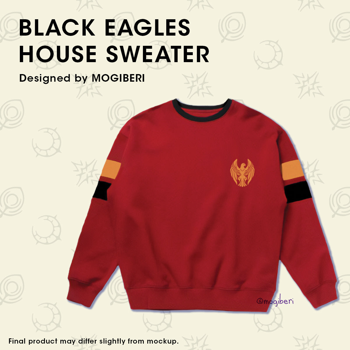 black eagles sweater