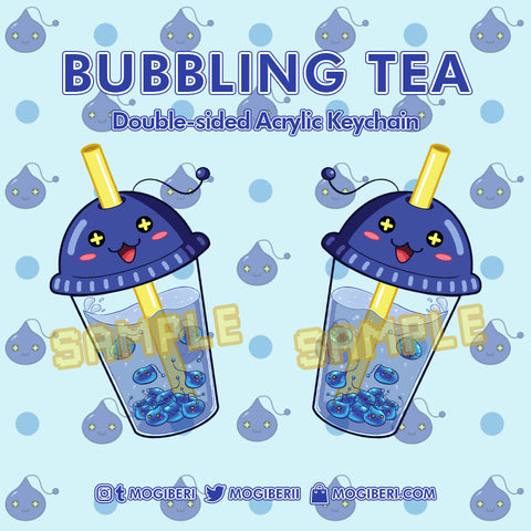 Maplestory Bubbling Tea Keychain