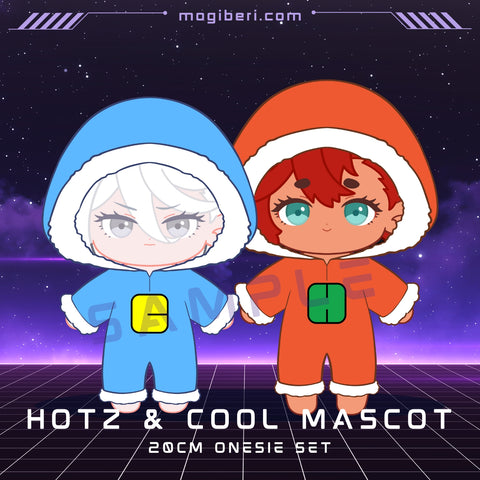 GWitch HOTZ & COOL Onesie Set (20cm)