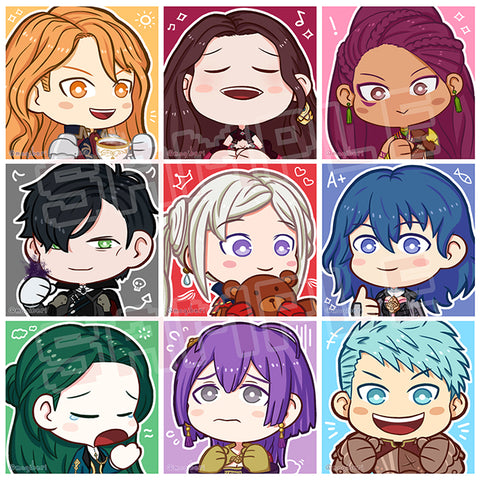 FE3H Black Eagles Stickers