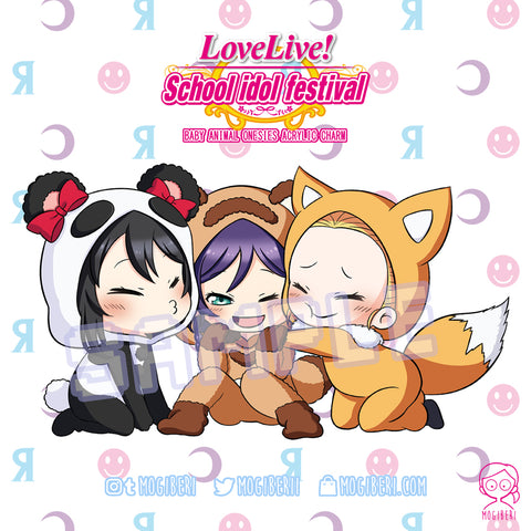 Love Live! NozoNicoEli Keychain