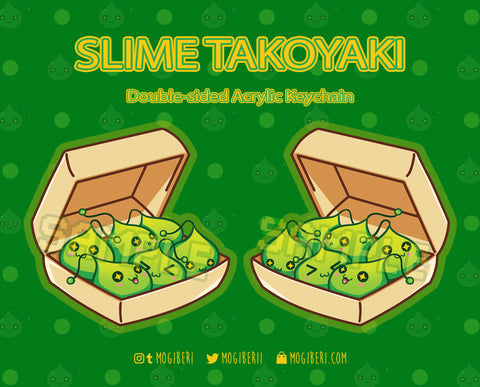 Maplestory Slime Takoyaki Keychain