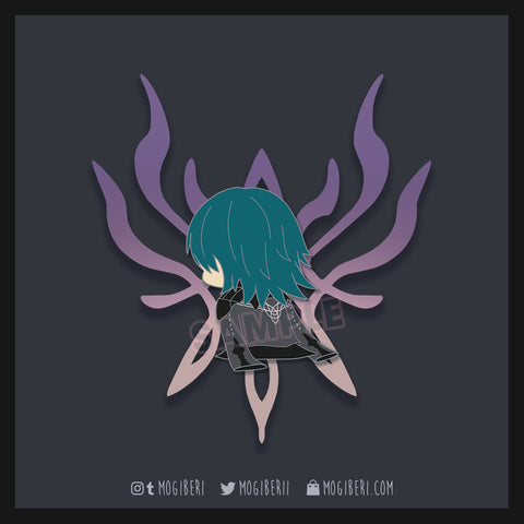 FE3H No Talk Me I'm Angy Byleth Pin