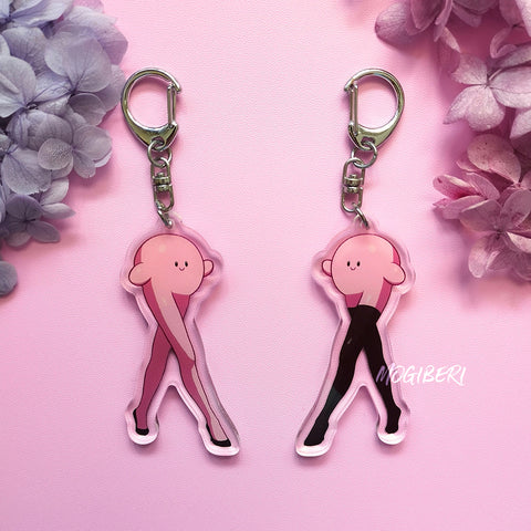 Kirby with Beautiful Long Legs Keychain