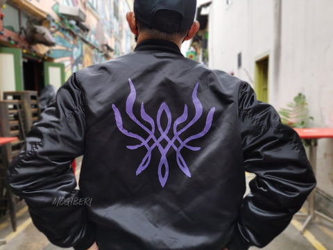 FE3H Black Eagles Reversible Bomber Jacket