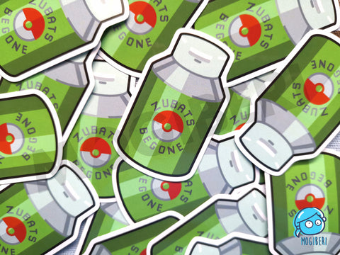 Pokemon Life Starter Pack Stickers