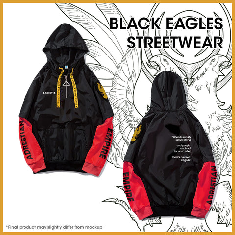 FE3H Black Eagles Streetwear Hoodie